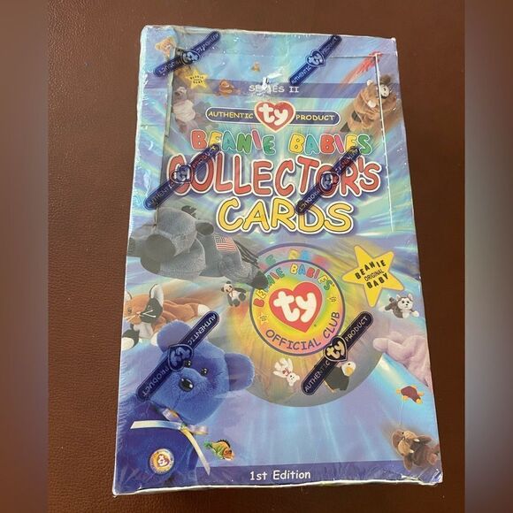 Beanie babies collectors cards first edition series 2 circa 1999